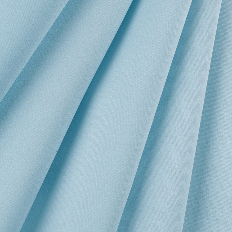 Polyester Satin - Powder Blue - Reverie Collection Folded