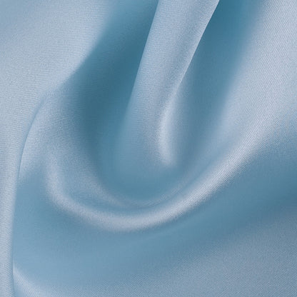 Polyester Satin - Powder Blue - Reverie Collection Detail