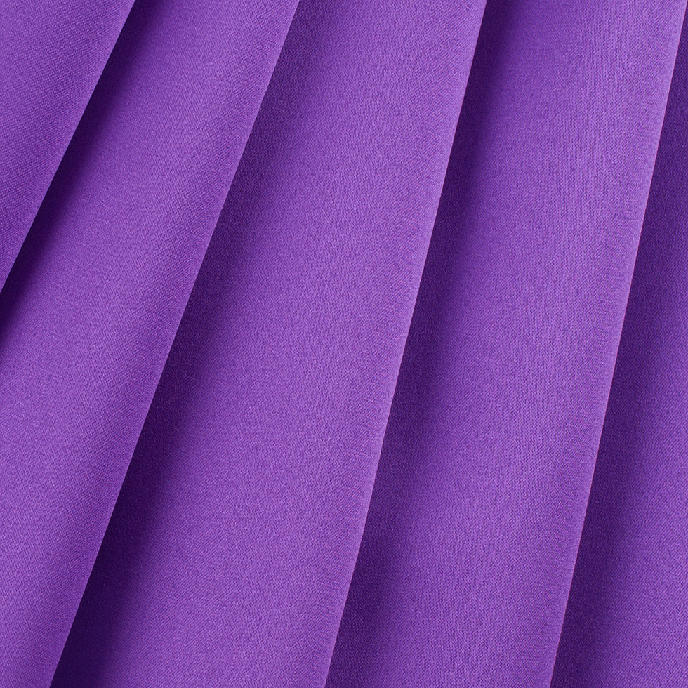 Polyester Satin - Purple Majesty - Reverie Collection Folded