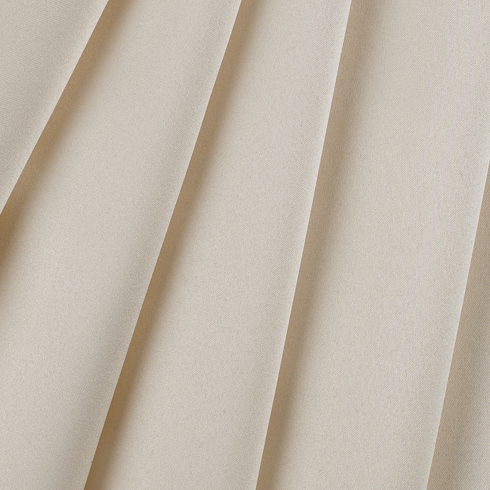 Polyester Satin - Vanilla Cream - Reverie Collection Folded