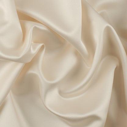 Polyester Satin - Vanilla Cream - Reverie Collection