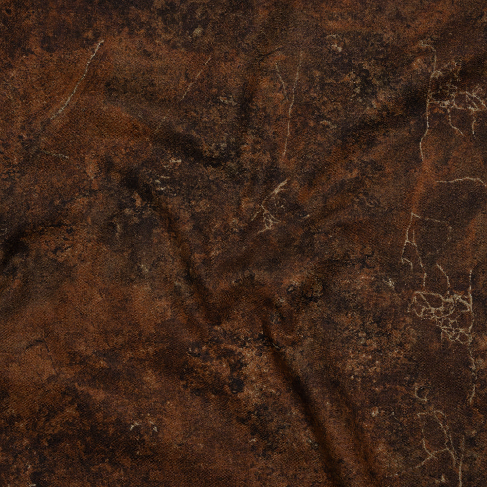 Stonehenge Quilting Cotton by Northcott - Canyon Sienna Marble Abstract - Gradations II Collection