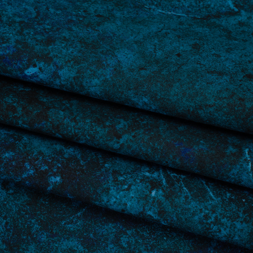 Stonehenge Quilting Cotton by Northcott - Midnight Sienna Marble Abstract - Gradations II Collection - Folded