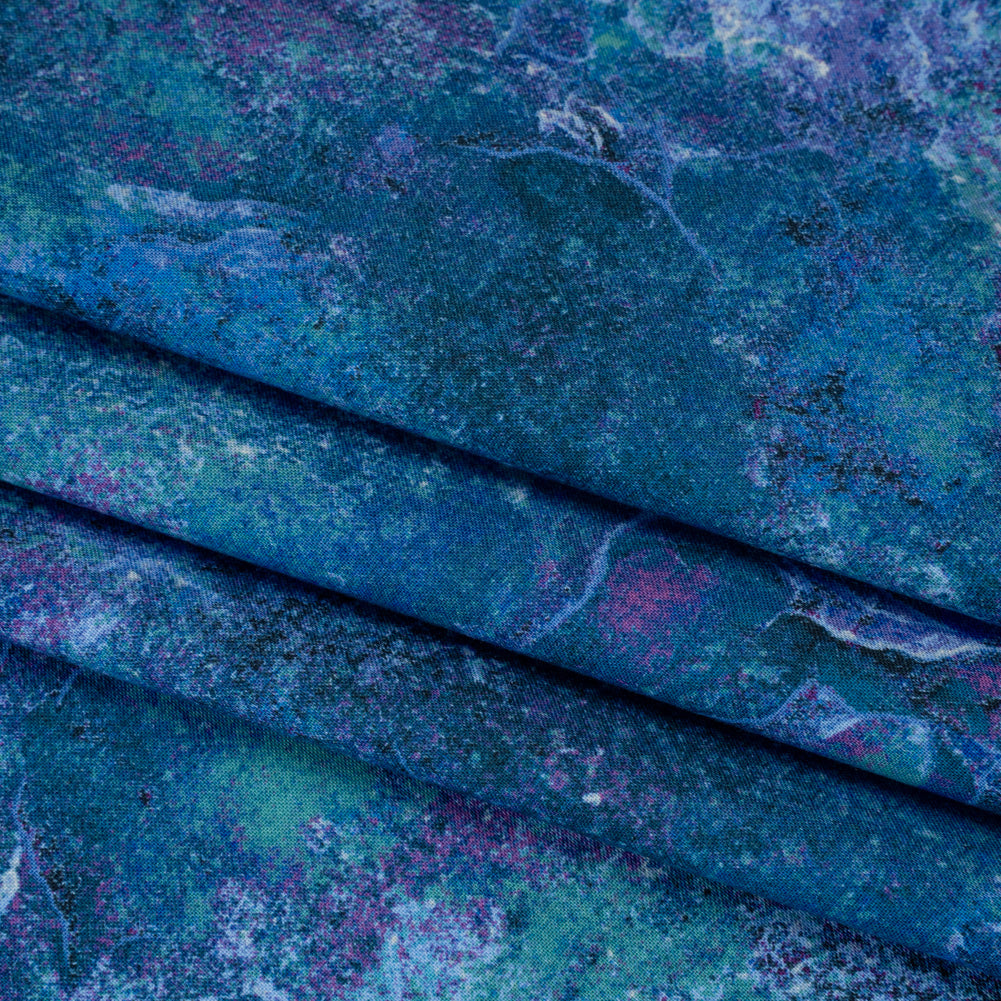 Stonehenge Quilting Cotton by Northcott - Twilight Quartz Abstract - Gradations II Collection - Folded