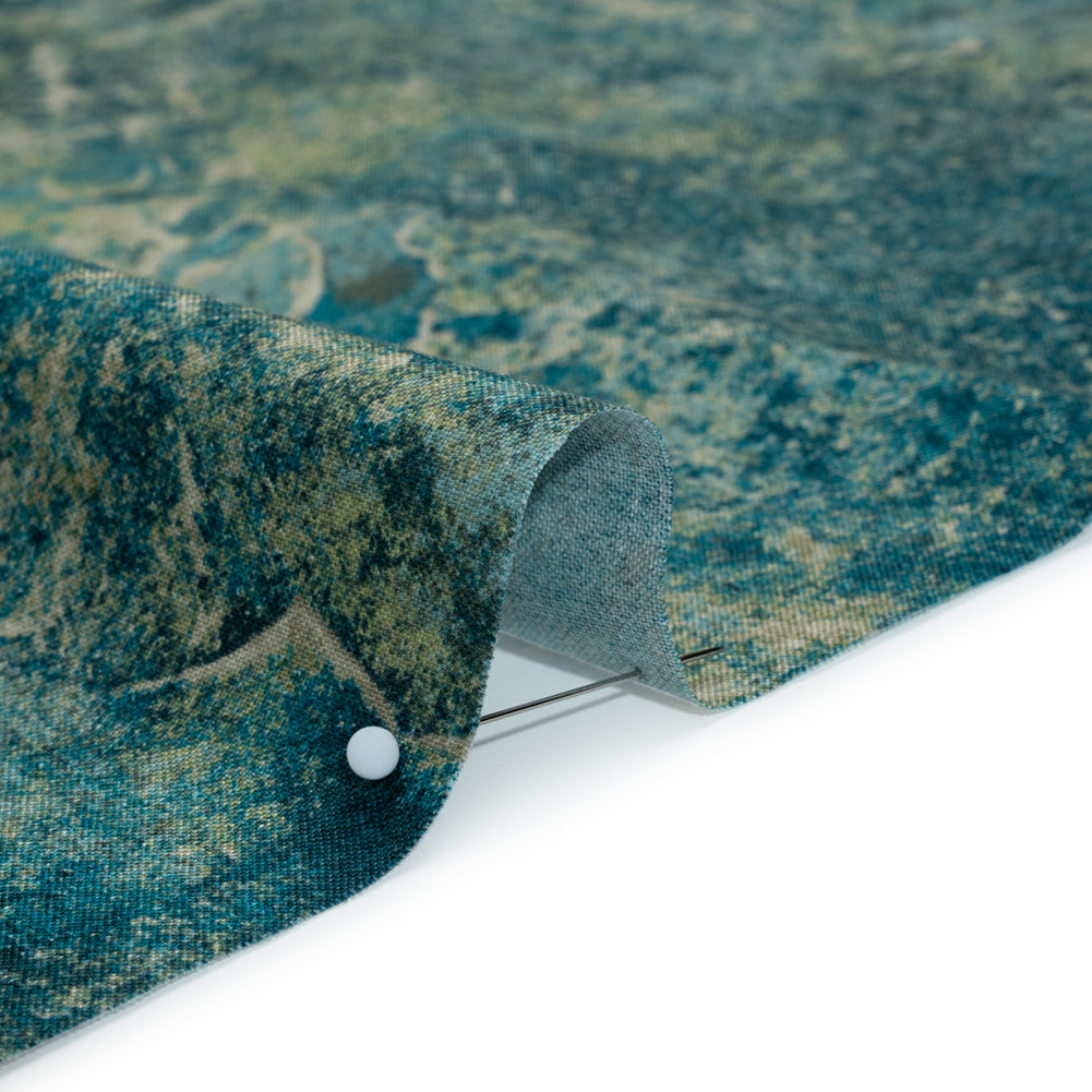 Stonehenge Quilting Cotton by Northcott - Blue Planet Quartz Abstract - Gradations II Collection - Detail