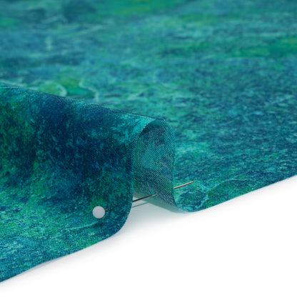 Stonehenge Quilting Cotton by Northcott - Peacock Quartz Abstract - Gradations II Collection