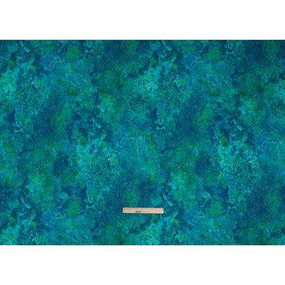 Stonehenge Quilting Cotton by Northcott - Peacock Quartz Abstract - Gradations II Collection