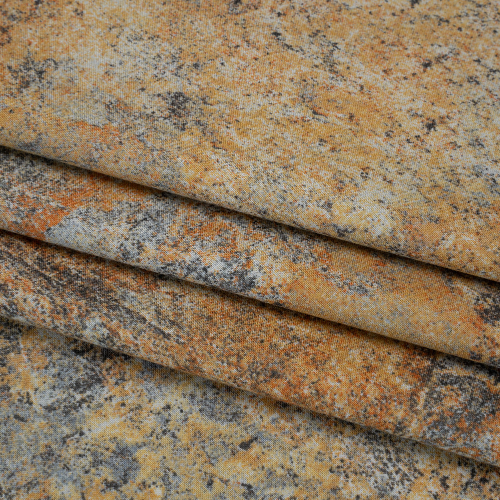 Stonehenge Quilting Cotton by Northcott - Iron Ore Slate Abstract - Gradations II Collection - Folded