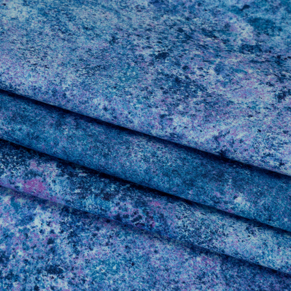 Stonehenge Quilting Cotton by Northcott - Twilight Slate Abstract - Gradations II Collection - Folded