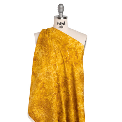 Stonehenge Quilting Cotton by Northcott - Mustard Abstract Texture - Basics Collection