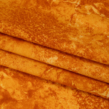 Stonehenge Quilting Cotton by Northcott - Pumpkin Spice Abstract Texture - Basics Collection