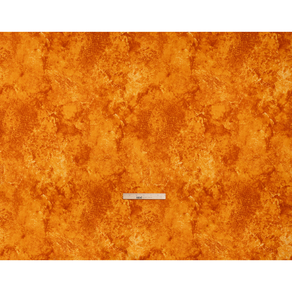 Stonehenge Quilting Cotton by Northcott - Pumpkin Spice Abstract Texture - Basics Collection - Full