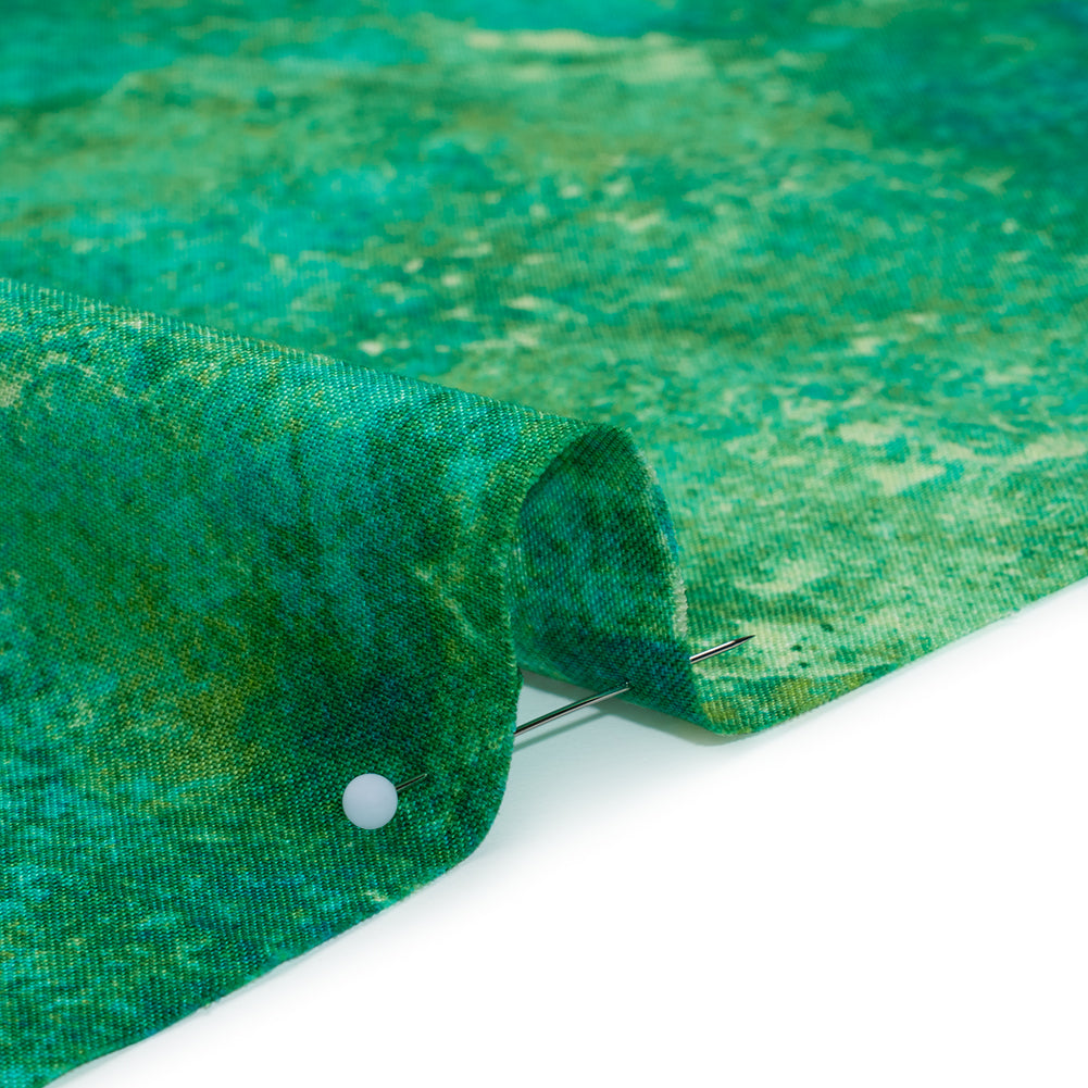 Stonehenge Quilting Cotton by Northcott - Peacock Abstract Texture - Basics Collection - Detail