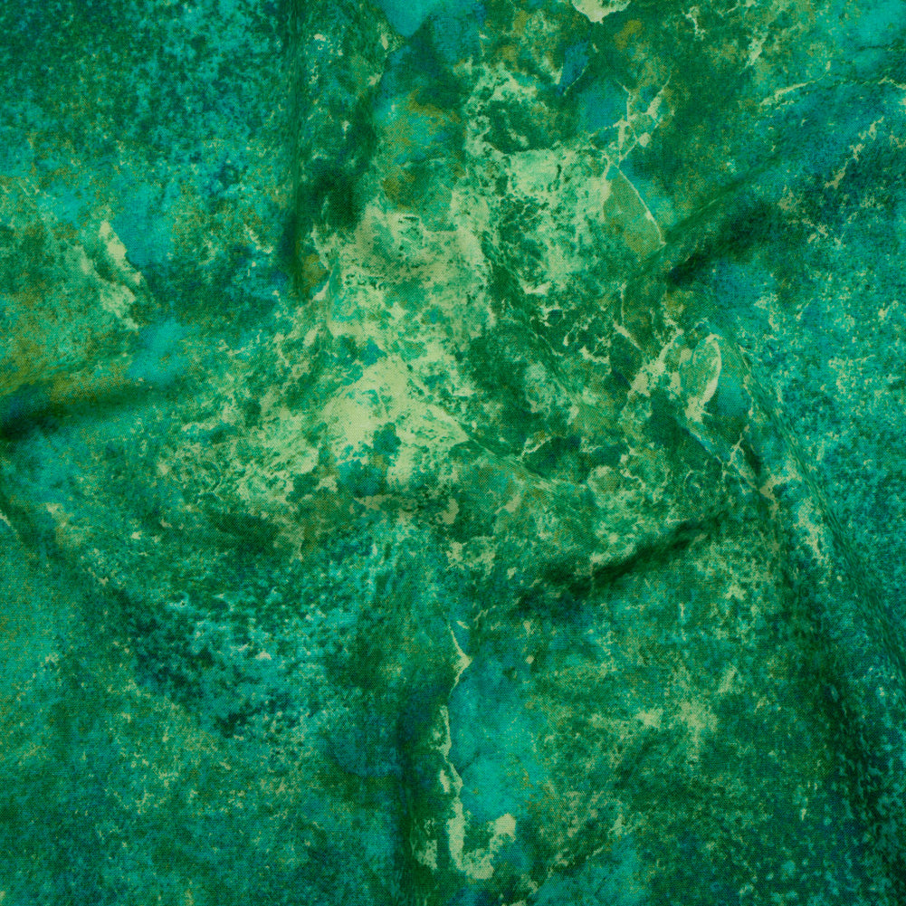 Stonehenge Quilting Cotton by Northcott - Peacock Abstract Texture - Basics Collection