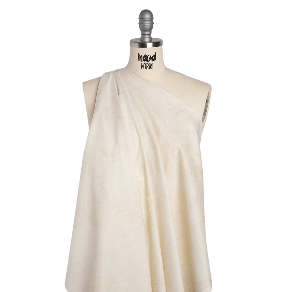 Stonehenge Quilting Cotton by Northcott - Cream Abstract Texture - Basics Collection - Drape
