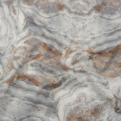 Stonehenge Quilting Cotton by Northcott - Warm Gray Marble 8 Swirling Stone - Surfaces Collection