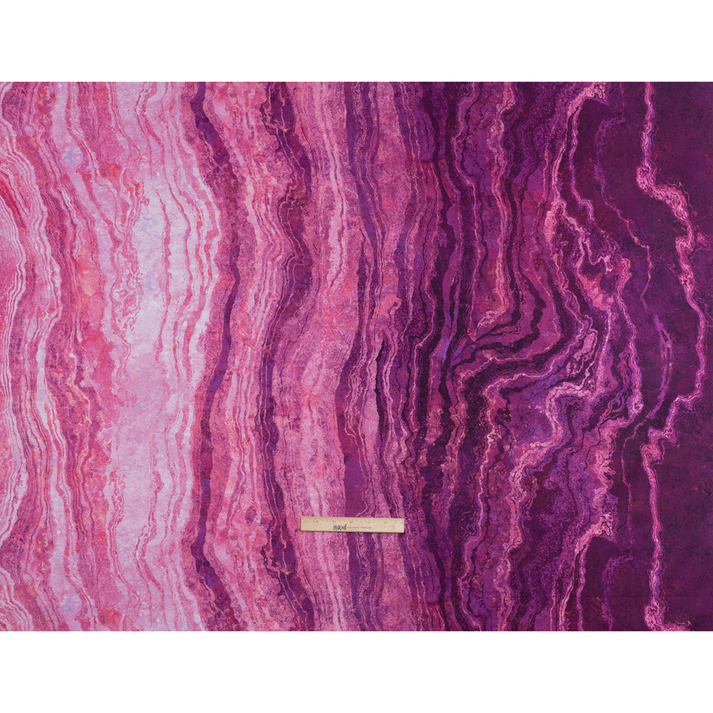 Stonehenge Quilting Cotton by Northcott - Muse Swirling Lines Gradient - Ombre II Collection - Full