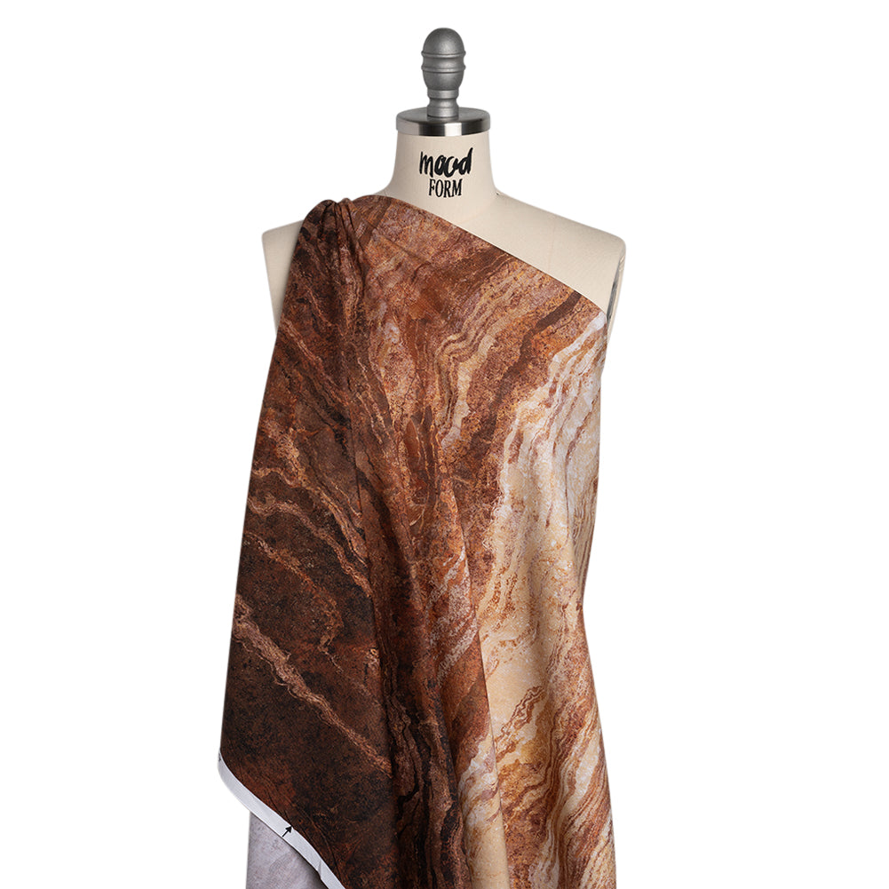Stonehenge Quilting Cotton by Northcott - Canyon Swirling Lines Gradient - Ombre II Collection - Drape