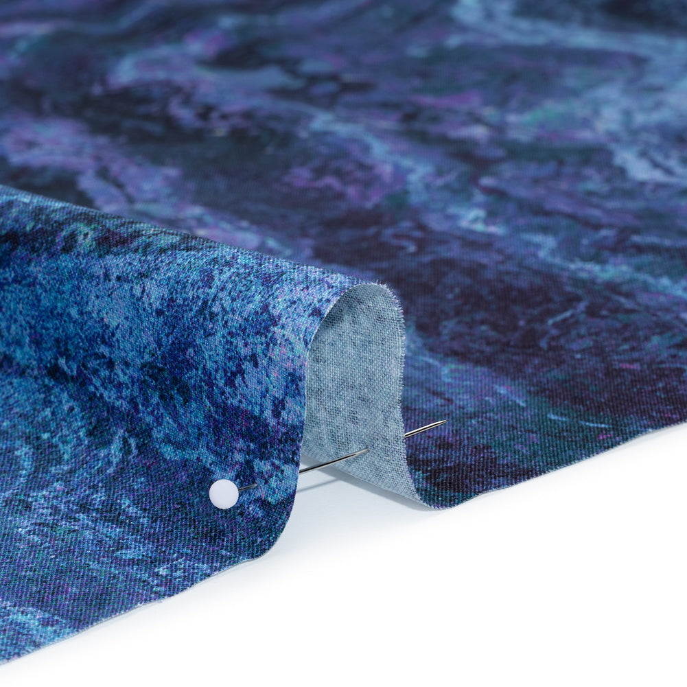 Stonehenge Quilting Cotton by Northcott - Twilight Swirling Lines Gradient - Ombre II Collection - Detail