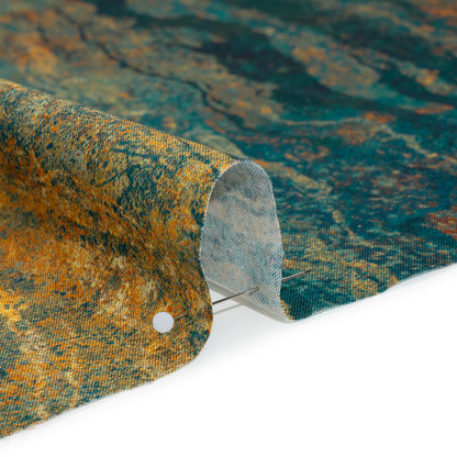 Stonehenge Quilting Cotton by Northcott - Oxidized Copper Swirling Lines Gradient - Ombre II Collection