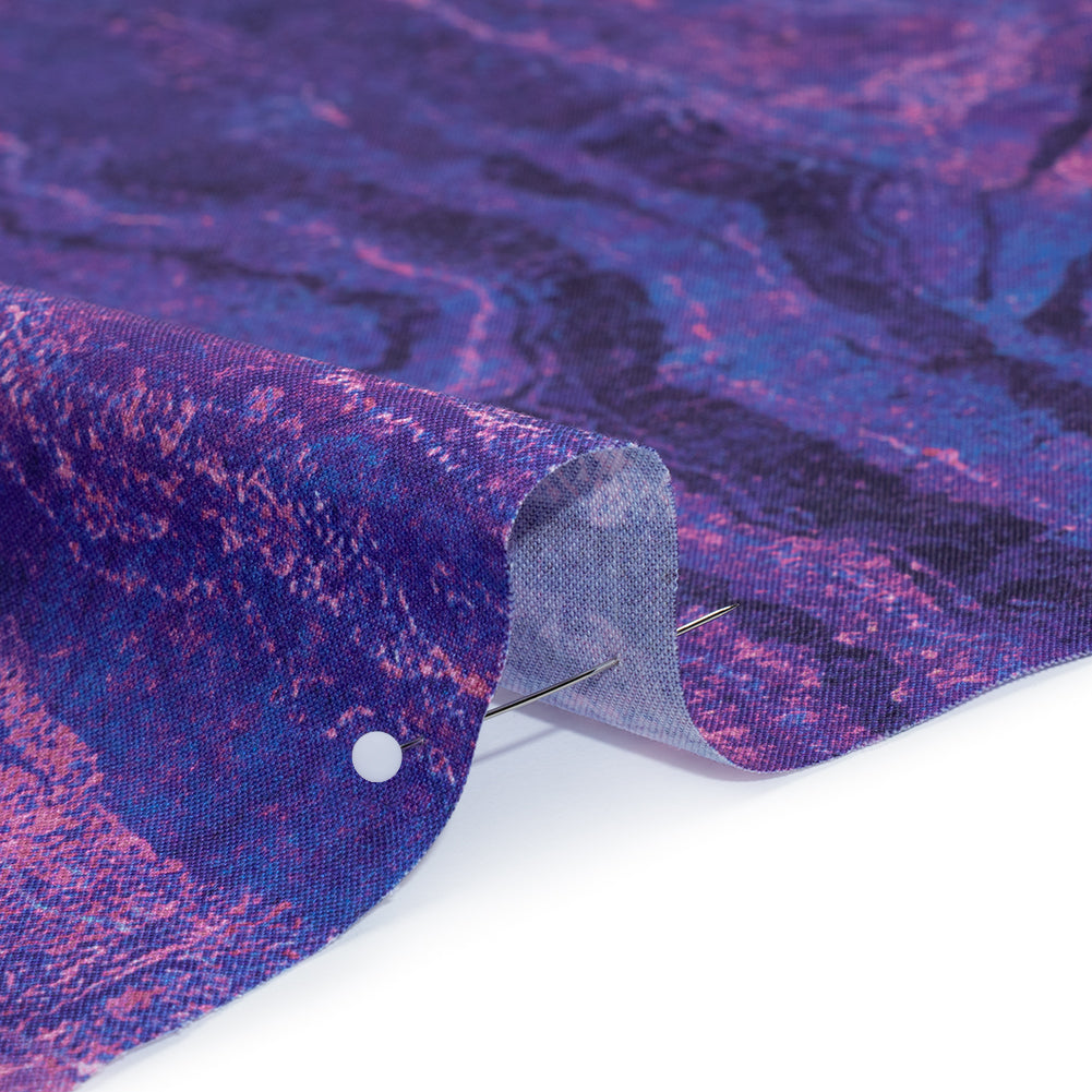 Stonehenge Quilting Cotton by Northcott - Mystic Swirling Lines Gradient - Ombre II Collection - Detail