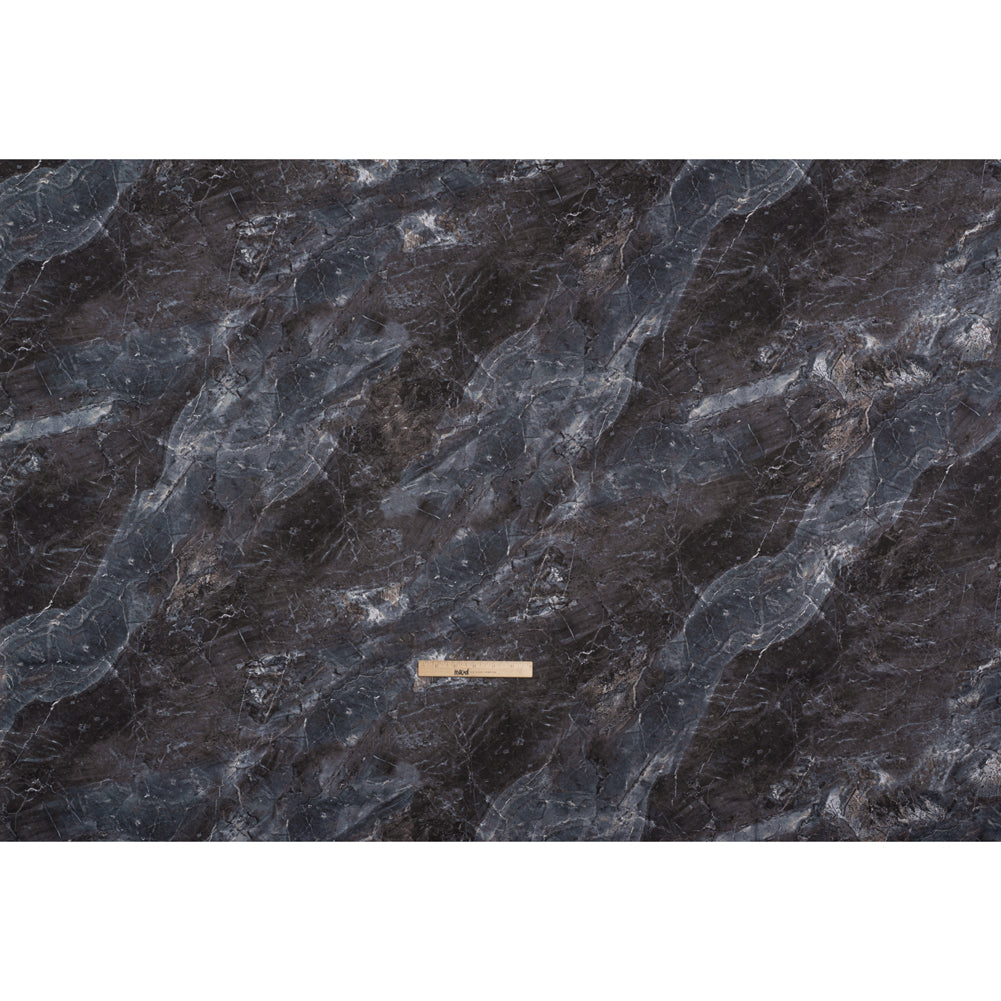 Stonehenge Wide Backing Quilting Cotton by Northcott - Cool Gray Marble 6 Stone Crackle, 108" Width - Surfaces Wide Backing Collection - Full