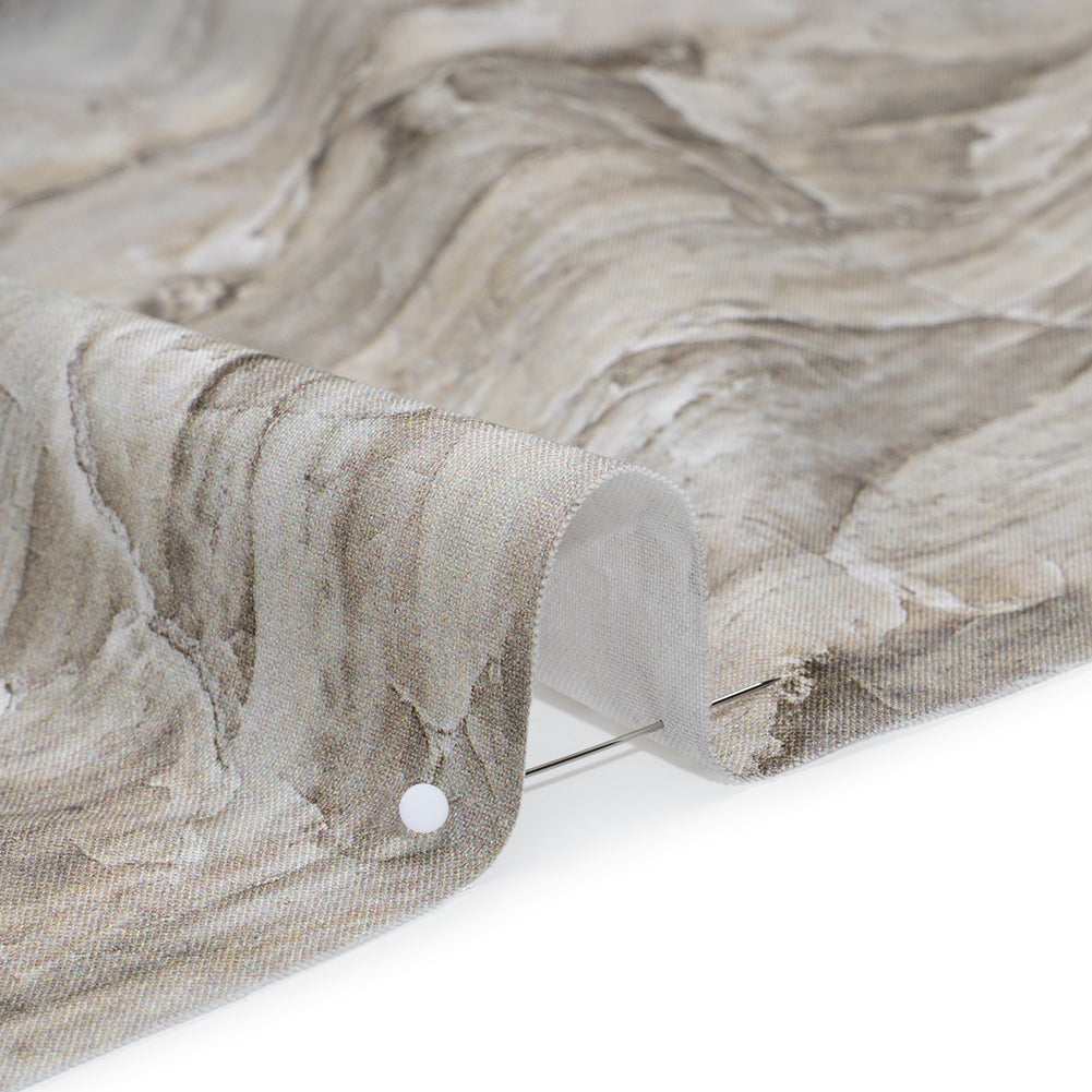 Stonehenge Wide Backing Quilting Cotton by Northcott - Brown Marble 10 Abstract Stone, 108" Width - Surfaces Wide Backing Collection - Detail