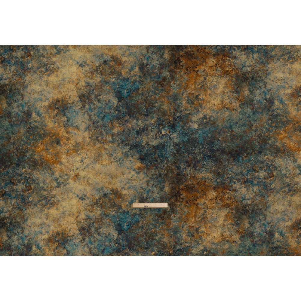 Stonehenge Wide Backing Quilting Cotton by Northcott - Oxidized Earth Textural Abstract, 108" Width - Multi Mixers Wide Backing Collection - Full