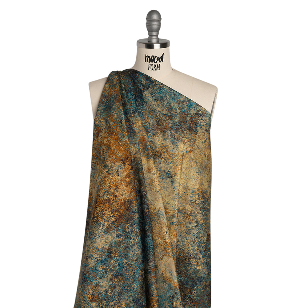 Stonehenge Wide Backing Quilting Cotton by Northcott - Oxidized Earth Textural Abstract, 108" Width - Multi Mixers Wide Backing Collection - Drape