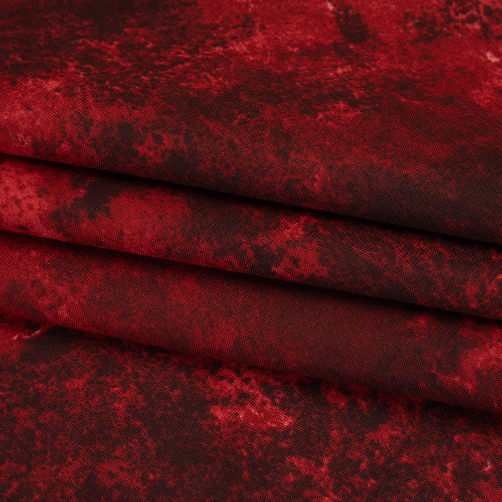 Stonehenge Wide Backing Quilting Cotton by Northcott, 108" Wide - Red Abstract - Basics Wide Backing Collection - Folded