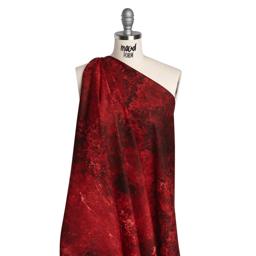 Stonehenge Wide Backing Quilting Cotton by Northcott, 108" Wide - Red Abstract - Basics Wide Backing Collection - Drape