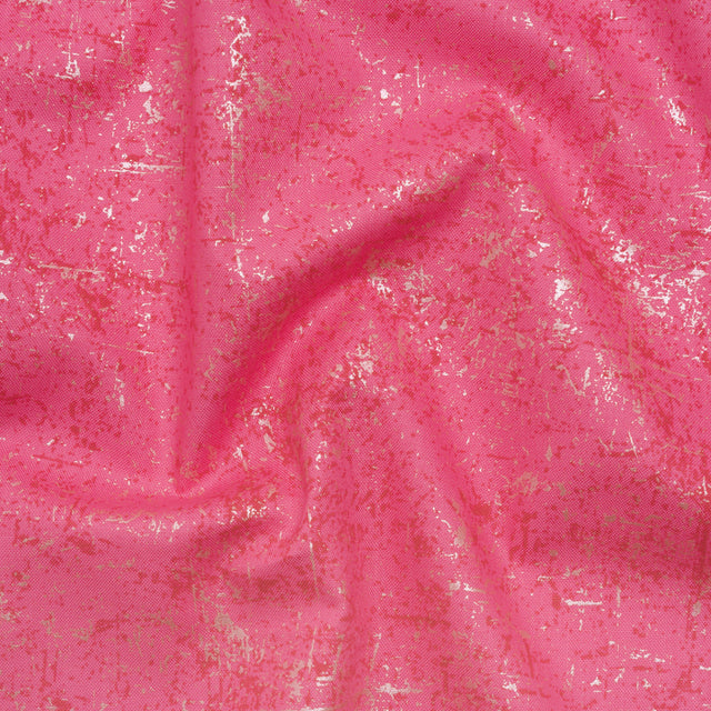 Pearl Finish Quilting Cotton by Patrick Lose for Northcott - Peony Textural Abstract - Glisten Collection