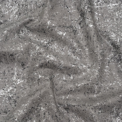 Pearl Finish Quilting Cotton by Patrick Lose for Northcott - Aluminum Textural Abstract - Glisten Collection