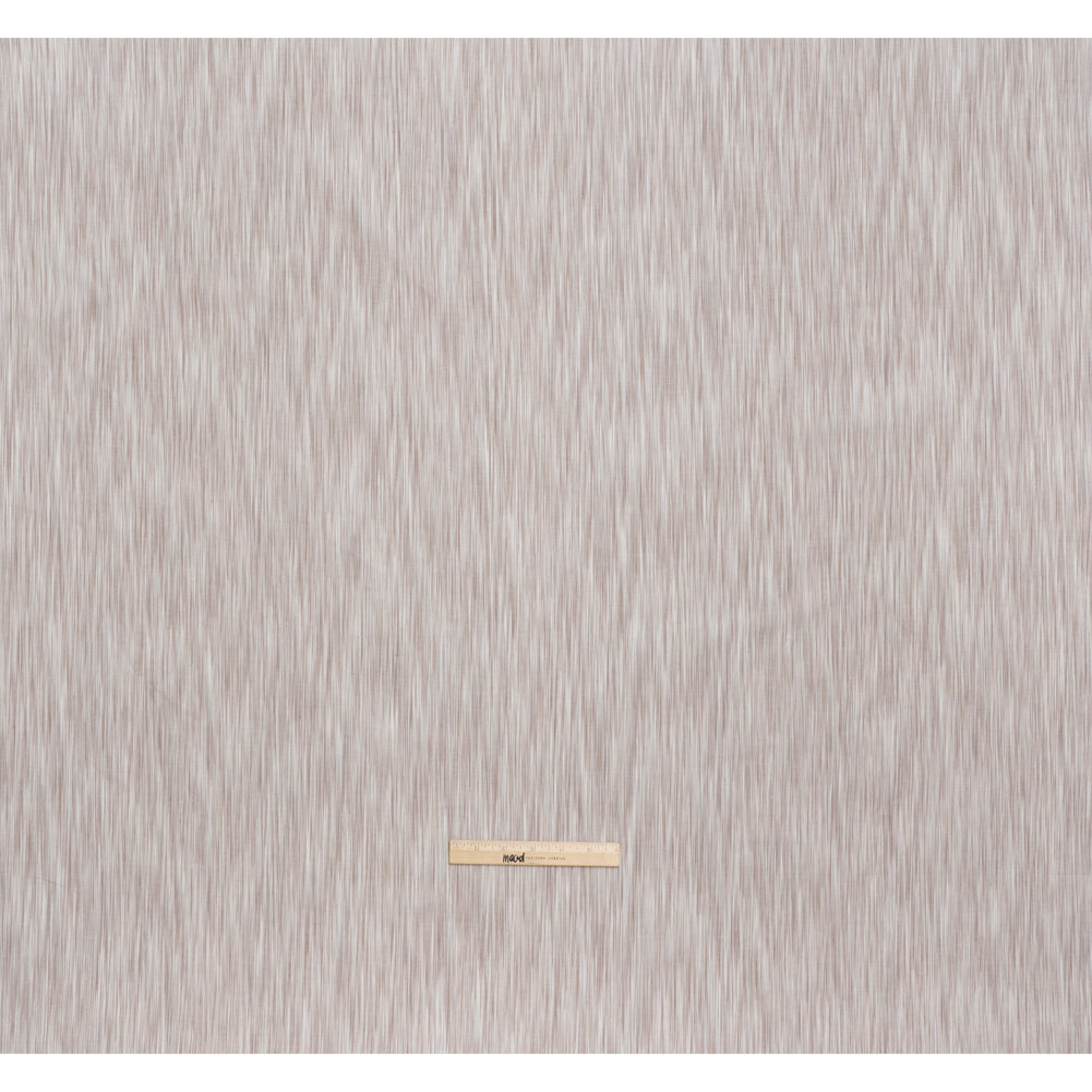 Woven Quilting Cotton Fabric by FIGO Studio - Taupe Striated - Space Dye Collection - Full