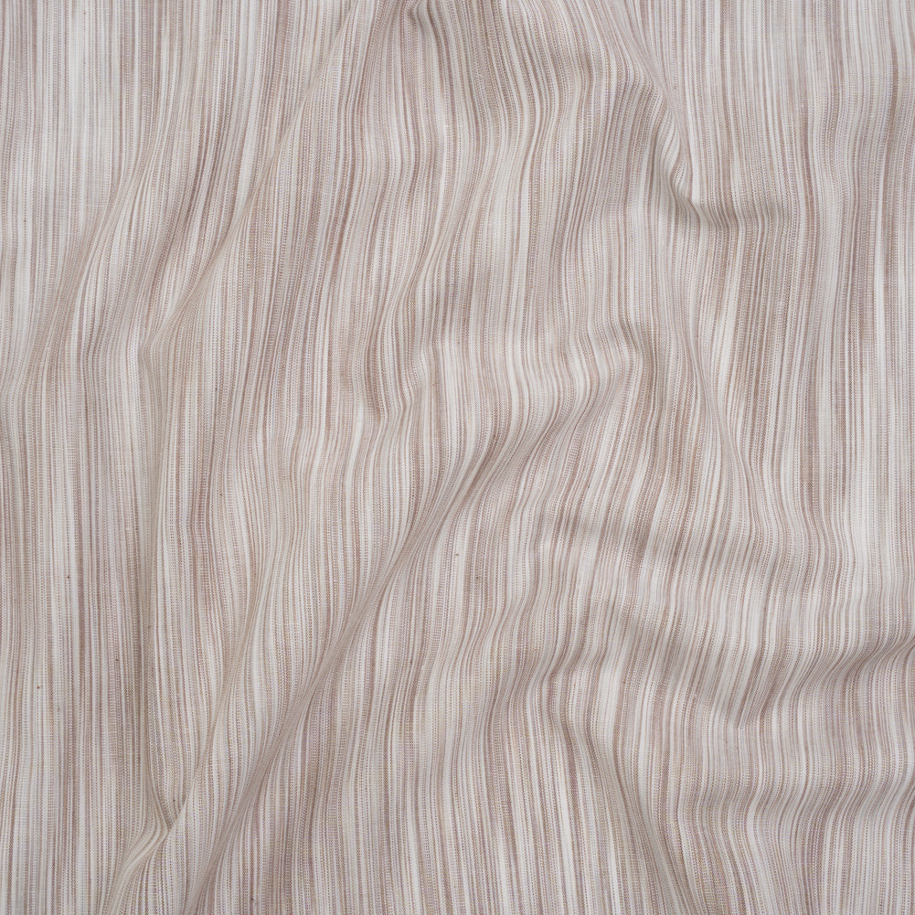Woven Quilting Cotton Fabric by FIGO Studio - Taupe Striated - Space Dye Collection