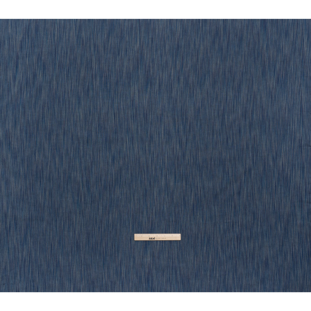 Woven Quilting Cotton Fabric by FIGO Studio - Denim Striated - Space Dye Collection - Full