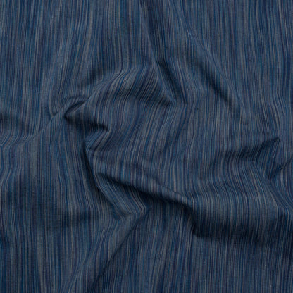 Woven Quilting Cotton Fabric by FIGO Studio - Denim Striated - Space Dye Collection