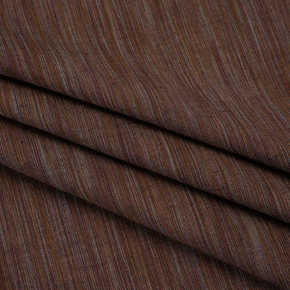 Woven Quilting Cotton Fabric by FIGO Studio - Cocoa Striated - Space Dye Collection Folded