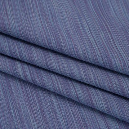 Woven Quilting Cotton Fabric by FIGO Studio - Navy Striated - Space Dye Collection