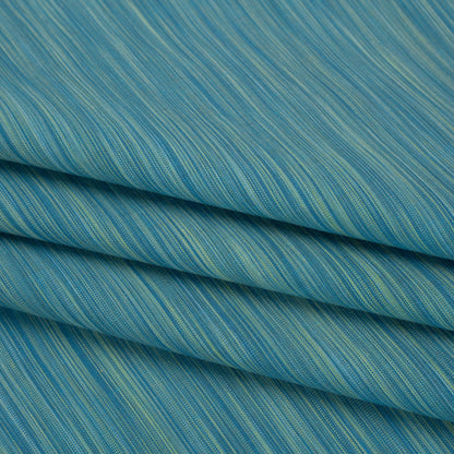Woven Quilting Cotton Fabric by FIGO Studio - Teal Striated - Space Dye Collection
