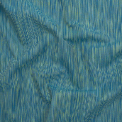 Woven Quilting Cotton Fabric by FIGO Studio - Teal Striated - Space Dye Collection