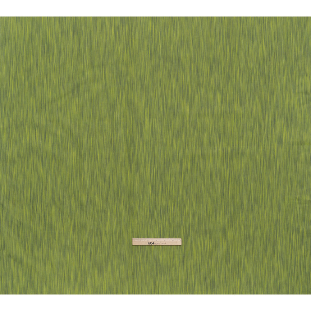 Woven Quilting Cotton Fabric by FIGO Studio - Pistachio Striated - Space Dye Collection - Full