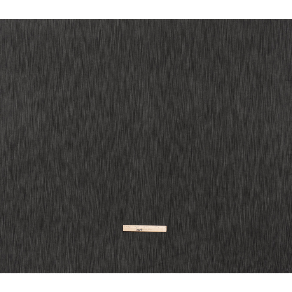 Woven Quilting Cotton Fabric by FIGO Studio - Soot Striated - Space Dye Collection - Full