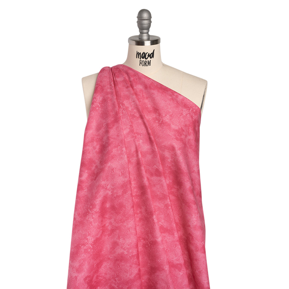 Printed Quilting Cotton by Deborah Edwards Northcott Studio - Lip Gloss Fresco Texture - Toscana Collection Folded