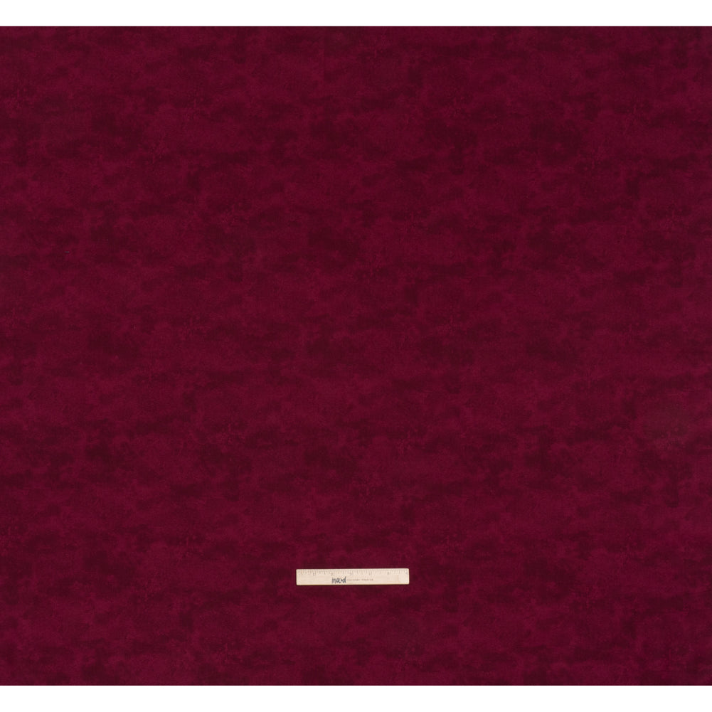 Printed Quilting Cotton by Deborah Edwards Northcott Studio - Roasted Beet Fresco Texture - Toscana Collection - Full - Image 5 of 6