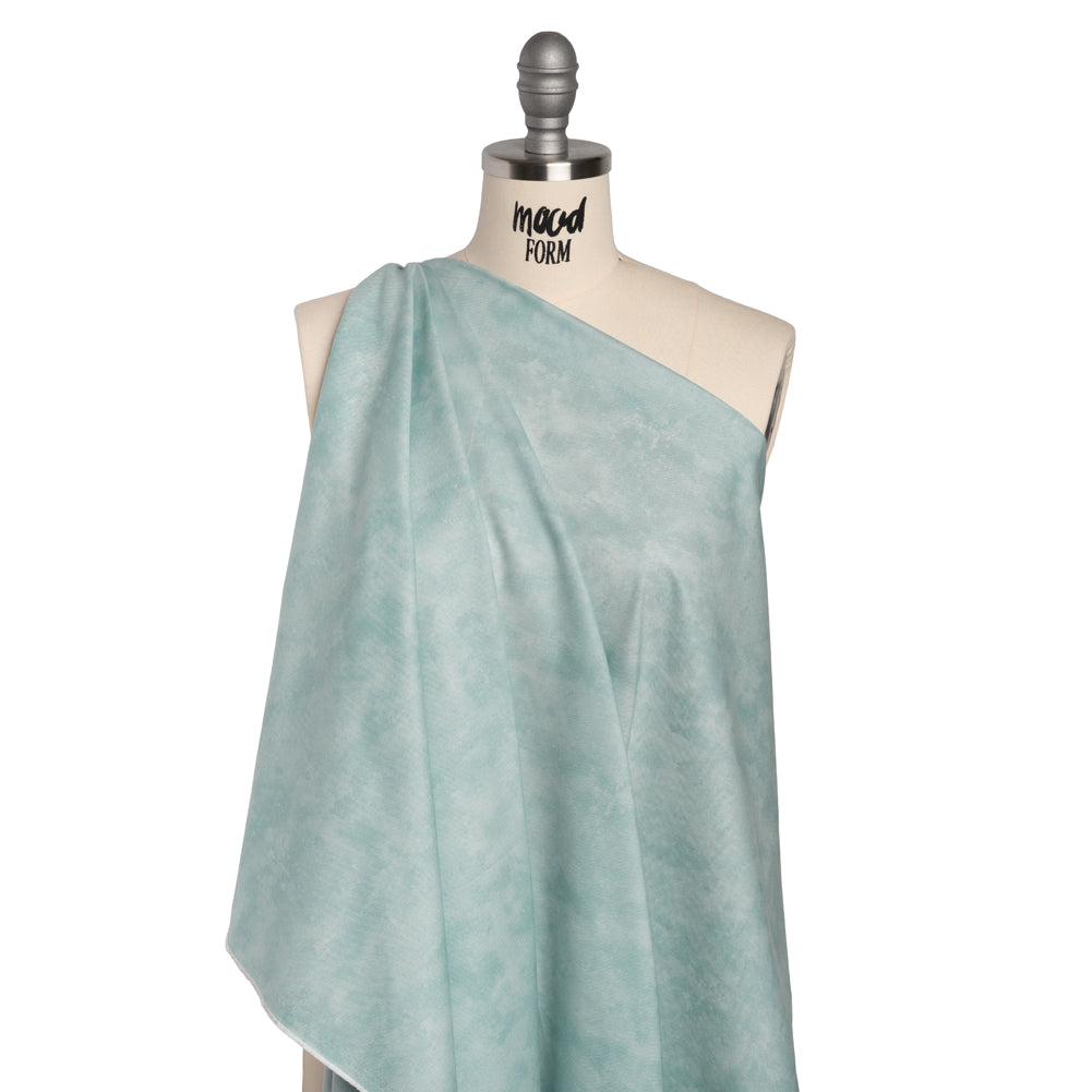 Printed Quilting Cotton by Deborah Edwards Northcott Studio - Morning Mist Fresco Texture - Toscana Collection Folded