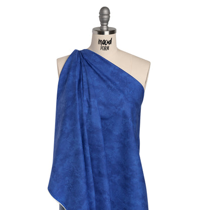 Printed Quilting Cotton by Deborah Edwards Northcott Studio - Sapphire Fresco Texture - Toscana Collection
