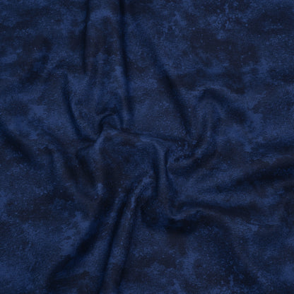 Printed Quilting Cotton by Deborah Edwards Northcott Studio - Midnight Fresco Texture - Toscana Collection Drape