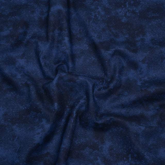 Printed Quilting Cotton by Deborah Edwards Northcott Studio - Midnight Fresco Texture - Toscana Collection Drape