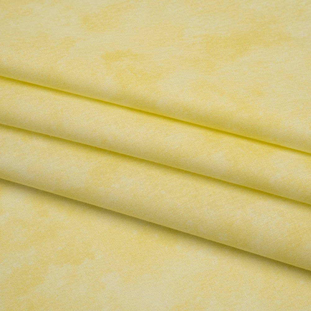 Printed Quilting Cotton by Deborah Edwards Northcott Studio - Lemon Merangue Fresco Texture - Toscana Collection - Detail